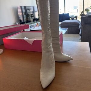 Paris Texas - Croc Effect Boots